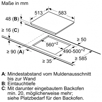 Bosch PKN 645 BA 2 E Kochfeld Autark